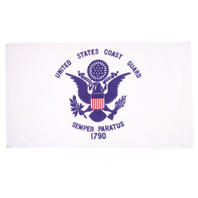 Flagge Küstenwache U.S. COAST GUARD 1790 WEIß
