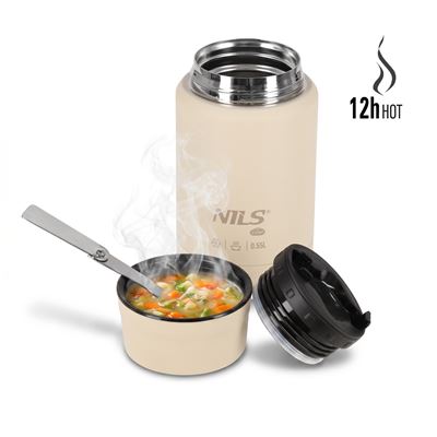 Thermosbehälter für Speisen 750 ml GRÜN NILS Camp 15-02-130 8
