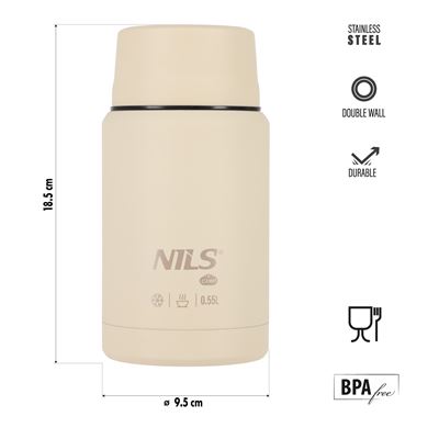 Thermosbehälter für Speisen 750 ml GRÜN NILS Camp 15-02-130 6