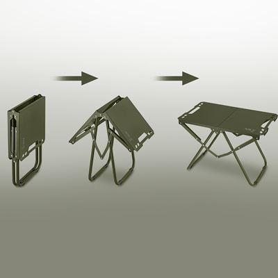 Feldklapptisch aus Stahl GRÜN NILS Camp 15-03-352 8