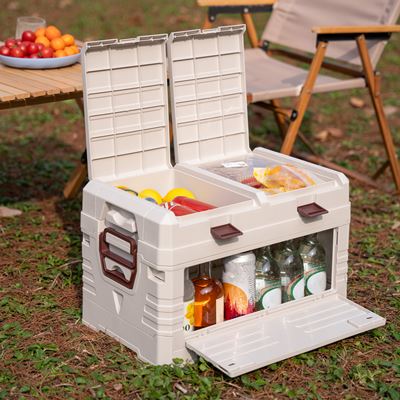 Faltbare Box mit Deckel 42 l SAND NILS Camp 15-03-602 12