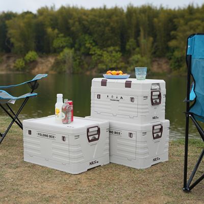 Faltbare Box mit Deckel 42 l SAND NILS Camp 15-03-602 10
