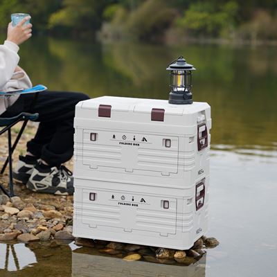 Faltbare Box mit Deckel 42 l SAND NILS Camp 15-03-602 8