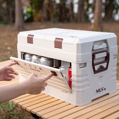 Faltbare Box mit Deckel 42 l SAND NILS Camp 15-03-602 14