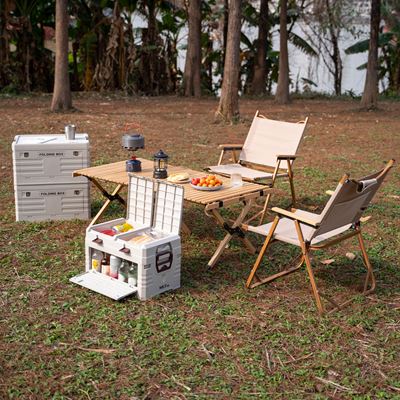 Faltbare Box mit Deckel 42 l SAND NILS Camp 15-03-602 13