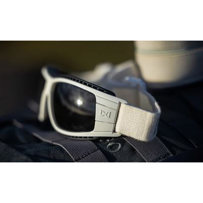 Taktische Goggles LYNX Set 2 Gläsern WEISS Rahmen WILEY X 1501W-W 4
