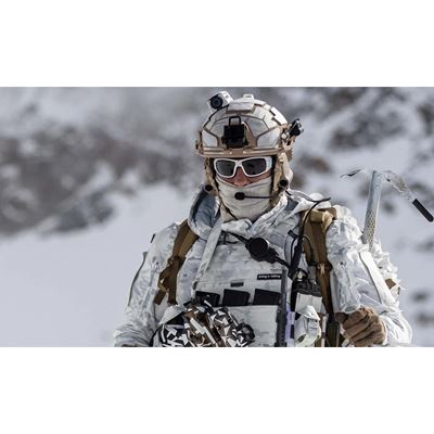 Taktische Goggles LYNX Set 2 Gläsern WEISS Rahmen WILEY X 1501W-W 2