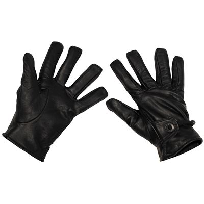 Handschuhe WESTERN Leder SCHWARZ