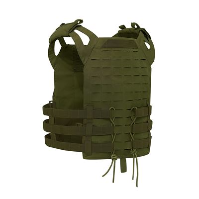 Plate Carrier LASER CUT MOLLE Plattenträger leicht GRÜN ROTHCO 15290 6