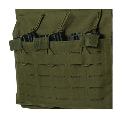 Plate Carrier LASER CUT MOLLE Plattenträger leicht GRÜN ROTHCO 15290 3