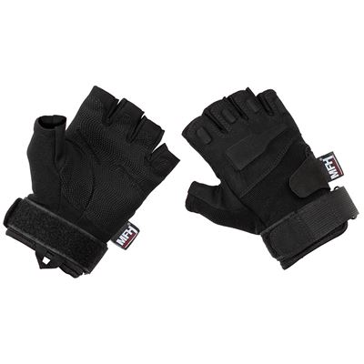 PROTECH taktische fingerlose Handschuhe BLACK