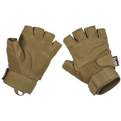 PROTECH taktische fingerlose Handschuhe COYOTE