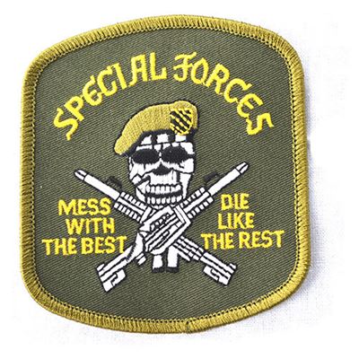 Aufnäher SPECIAL FORCES MESS W/BEST