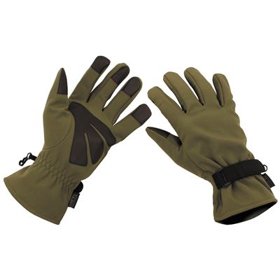 Handschuhe SOFTSHELL GRÜN