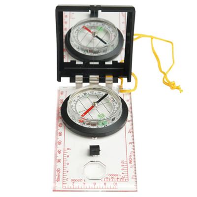 Busola / Kompass PLAST MIL-TEC mit Spiegel