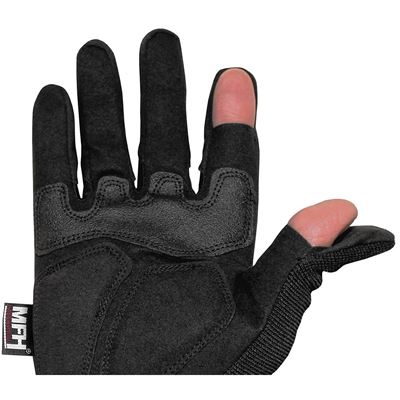 ATTACK taktische Handschuhe SCHWARZ MFH 15841A 2