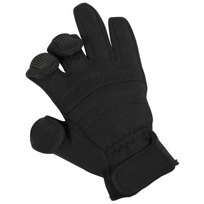 Handschuhe Neopren COMBAT SCHWARZ