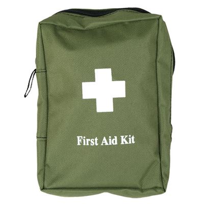 First Aid Kit mit Material groß GRÜN