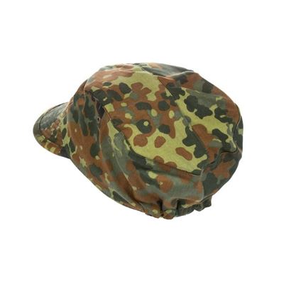 Mütze BW Luftwaffe mit Gummi FLECKTARN