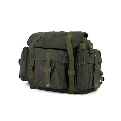 TÜRKISCHER Canvas-Rucksack OLIV