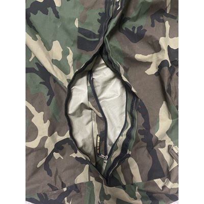 Gebrauchte Schlafsackhülle aus italienischem GORETEX WOODLAND Italienische Armee  16079922 2