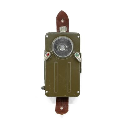 Taschenlampe der schwedischen Landstreitkräfte „Armén GEPE U“ aus Metall zweifarbig Swedische Armee 1612030 2