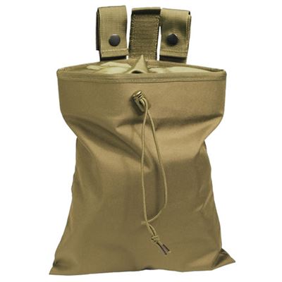 Dump Pouch MOLLE für leere Magazine COYOTE BROWN