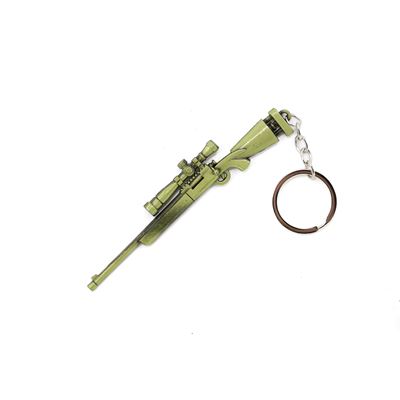 Schlüsselanhänger Gewehr Remington M24 MESSING