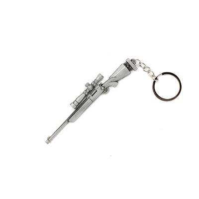 Schlüsselanhänger Gewehr Remington M24 SILBER