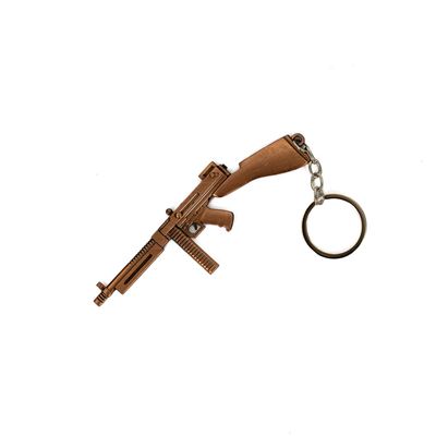 Schlüsselanhänger Gewehr Thompson M1 KUPFER