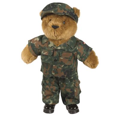 Spielzeug TEDDY mit Anzug groß - FLECKTARN