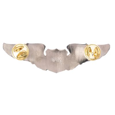 Anstecker U.S.A.F. PILOT WING SILBER MATT ROTHCO 1650 2