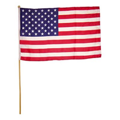 Flagge an Stiel 30x45cm USA