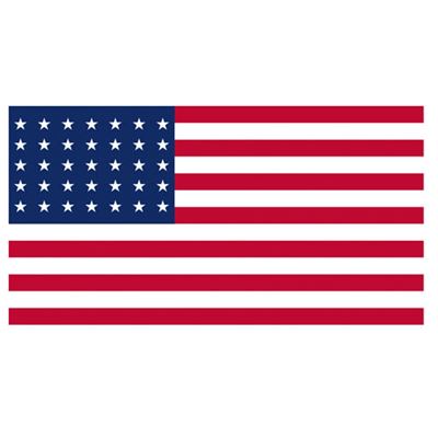 Flagge USA 48 Sterne