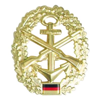 Anstecker BW ans Barett GOLD Marine-Sicherungstruppe