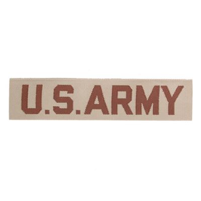 Patch "US ARMY" Textil DESERT