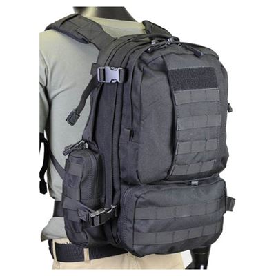 Rucksack CONVOY OUTDOOR - SCHWARZ