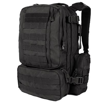 Rucksack CONVOY OUTDOOR - SCHWARZ