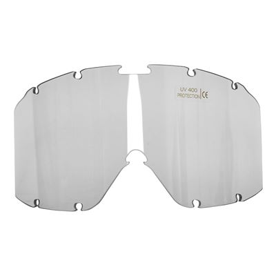 Taktische Brille OTG SCHWARZ Set von drei wechselgläsern