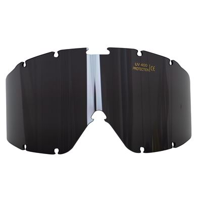 Taktische Brille OTG SCHWARZ Set von drei wechselgläsern