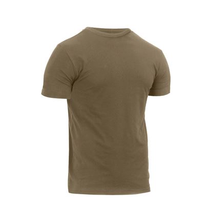 Tshirt ATHLETIC FIT US COYOTE BROWN