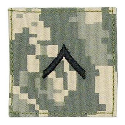 Patch Dienstgrad VELCRO PRIVATE ARMY ACU DIGITAL