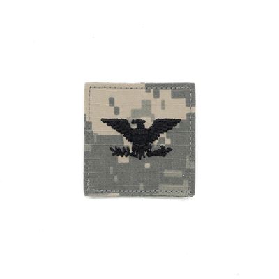 Nášivka hodnosti VELCRO COLONEL ARMY ACU DIGITAL