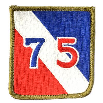 575th Patch Patch 75th DIVISION WK II | Army shop MILITARY RANGE