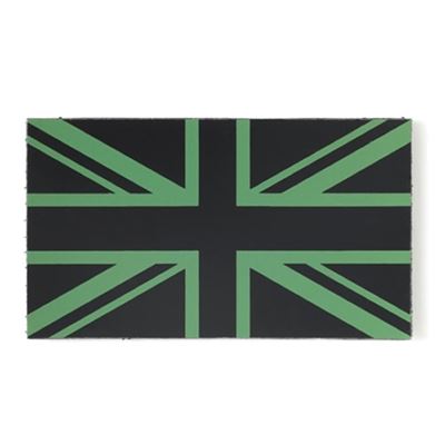 Patch IFF IR Flagge GB VELCRO GRÜN