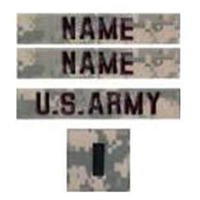 Patch U.S ARMY Set 4St VELCRO ACU DIGITAL