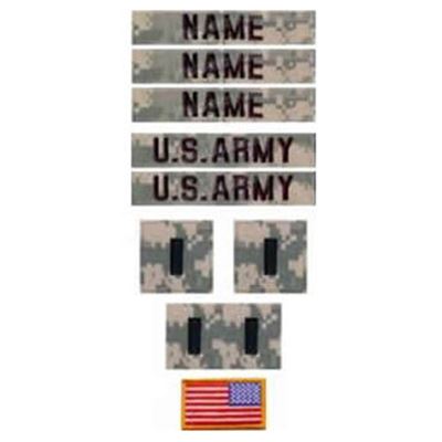 Patch U.S ARMY Set 10St VELCRO ACU DIGITAL