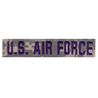 Patch "U.S AIRFORCE" blaue Schrift VELCRO ACU DIGITAL
