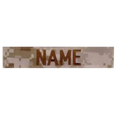 Patch "NAME" VELCRO MARPAT DESERT