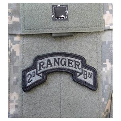Patch 2/75th RANGER RGT VELCRO - FOLIAGE
